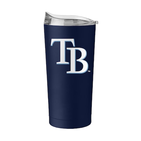 Logo Brands Tampa Bay Rays 20oz Flipside Powder Coat Tumbler 528-S20PT-34